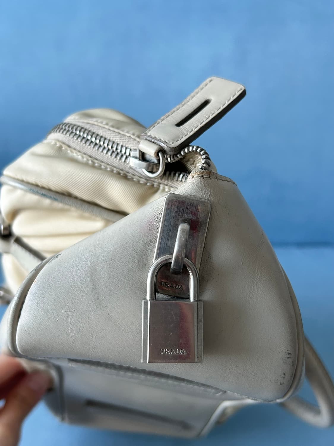 프라다 리나일론 호보백 빈티지 미니백 상품이미지5