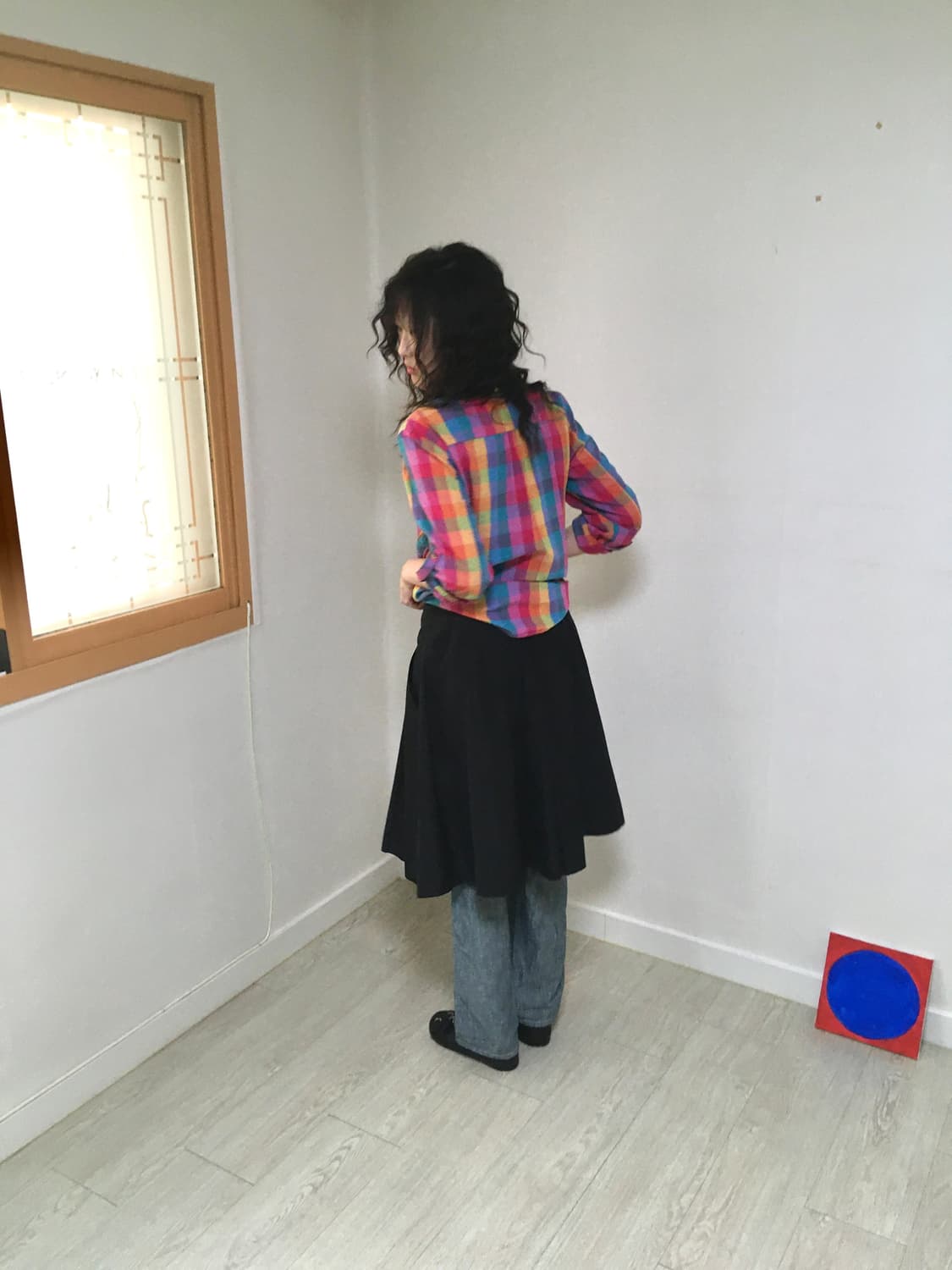 vintage black skirts 상품이미지1