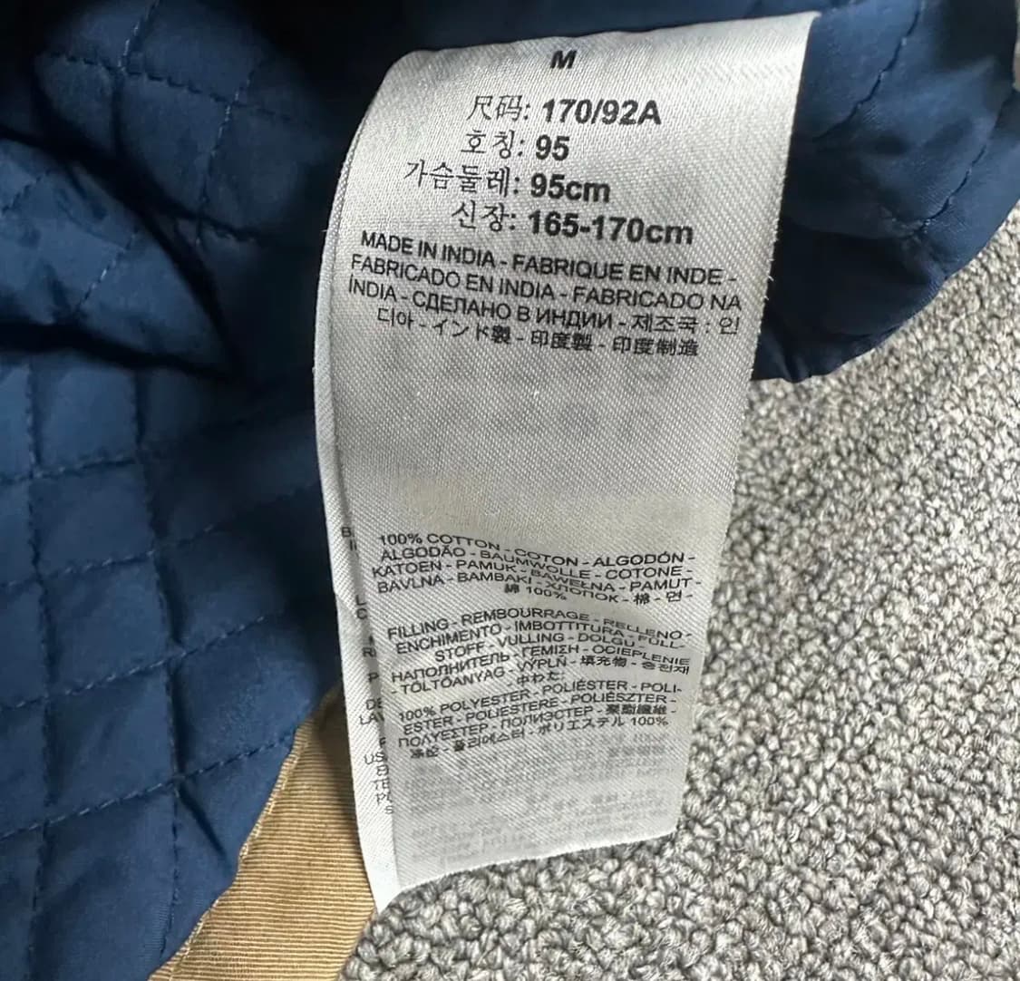리바이스 코튼 패딩 자켓 상품이미지4