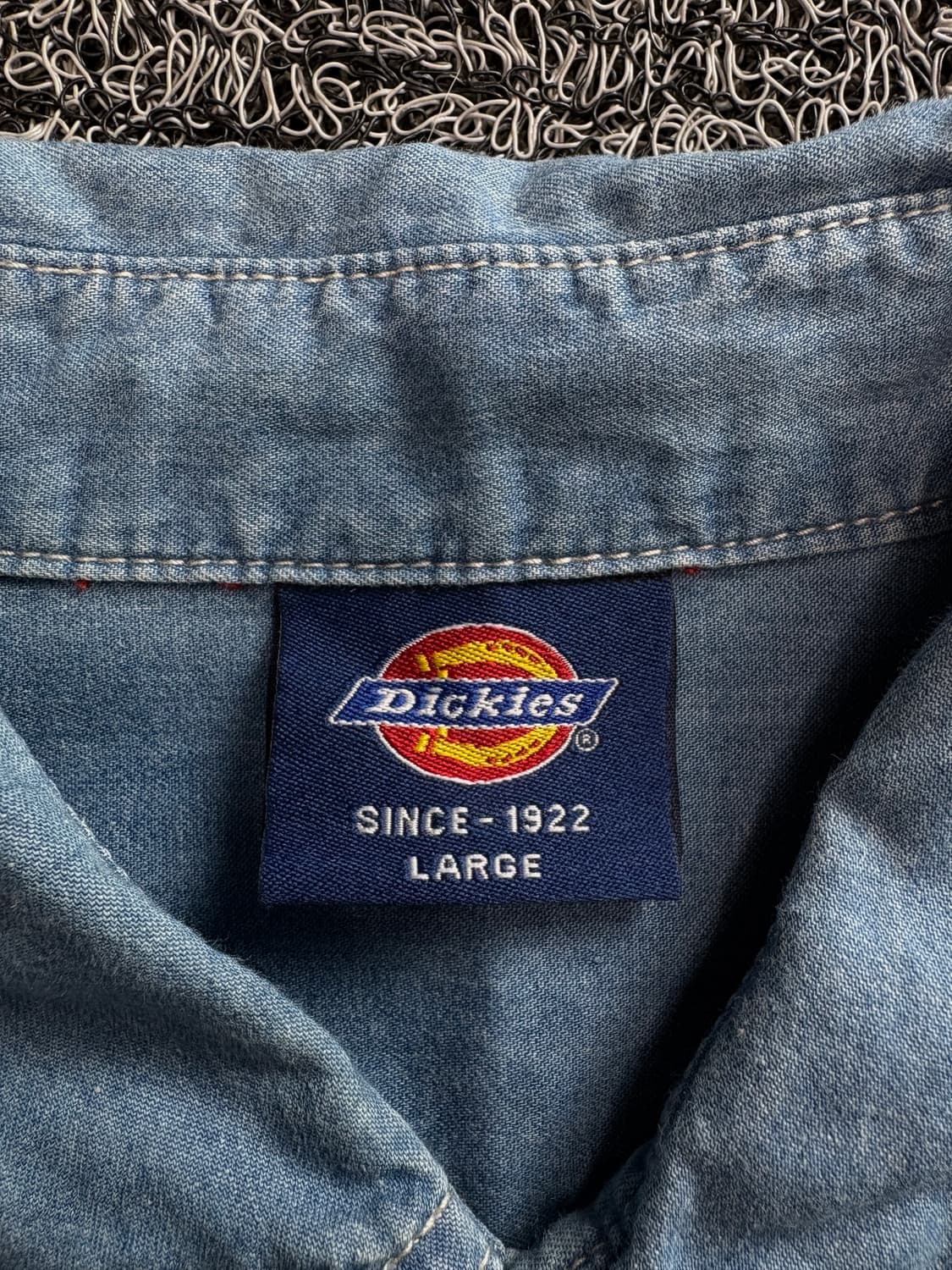 디키즈 USA 워싱 데님 셔츠 3846 상품이미지4