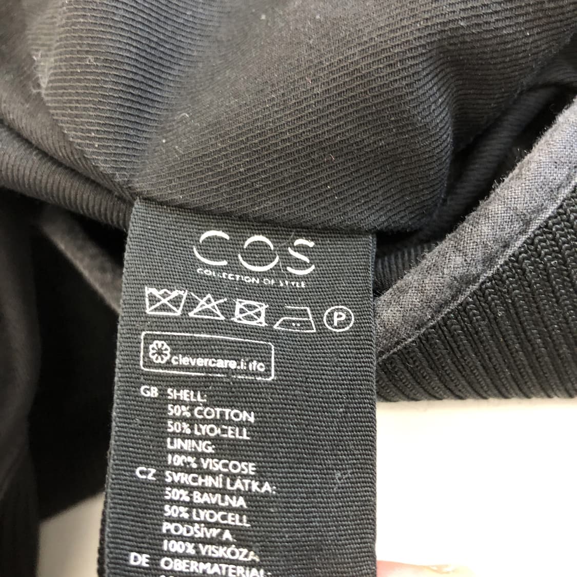 COS 코스 마원 블루종 M 상품이미지6