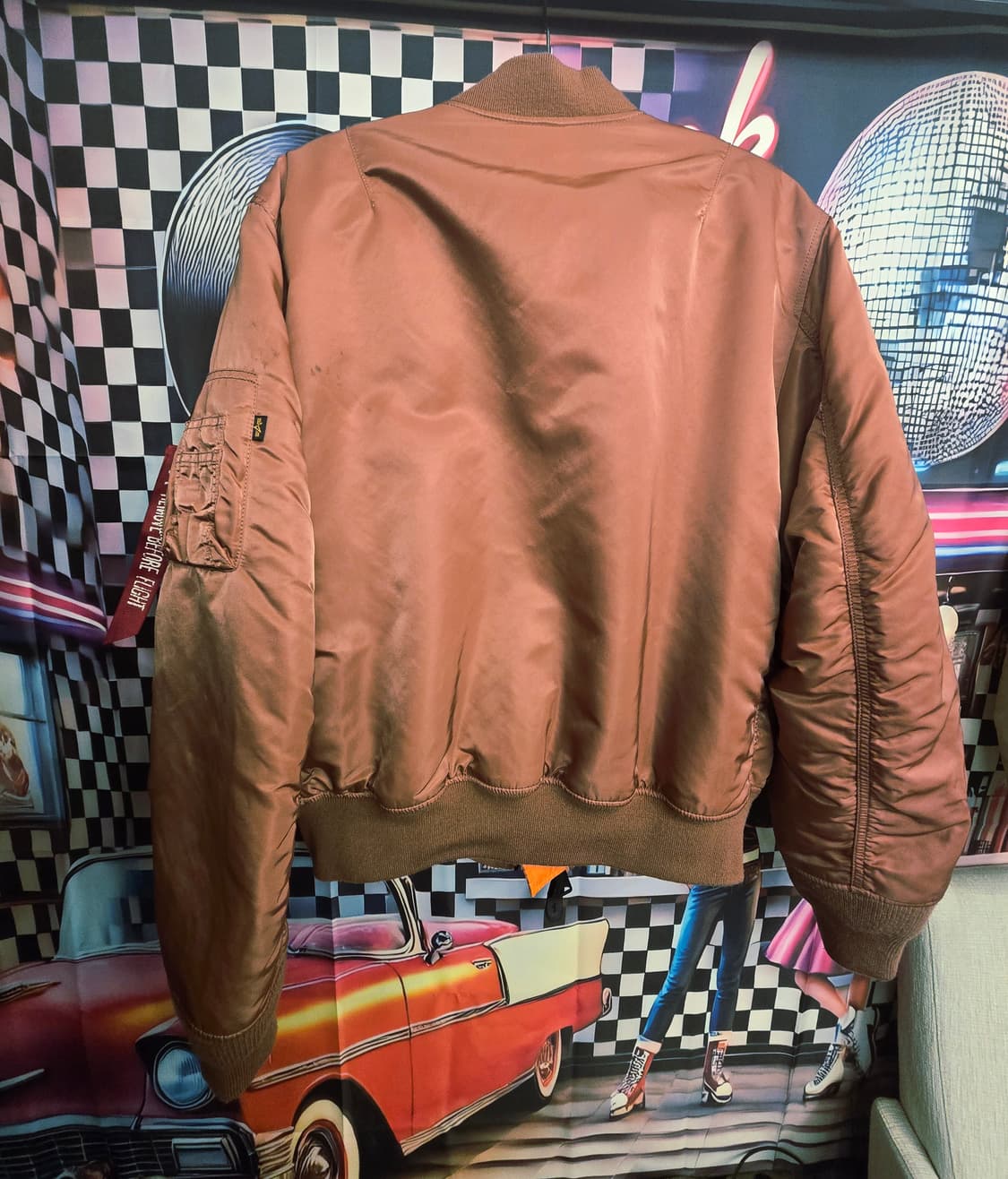 알파인더스트리MA-1 봄버 자켓 헤이즈l 브라운 451815 상품이미지7