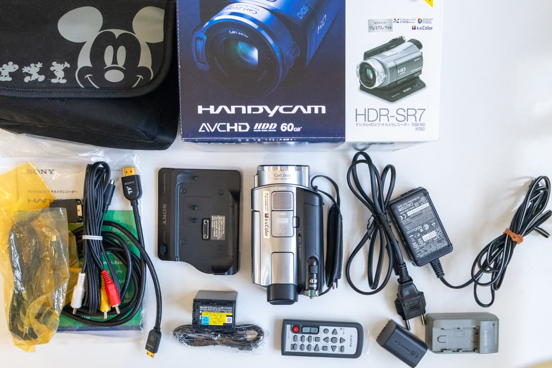 Sony HDR-SR7 / 빈티지 디지털 캠코더 상품이미지9