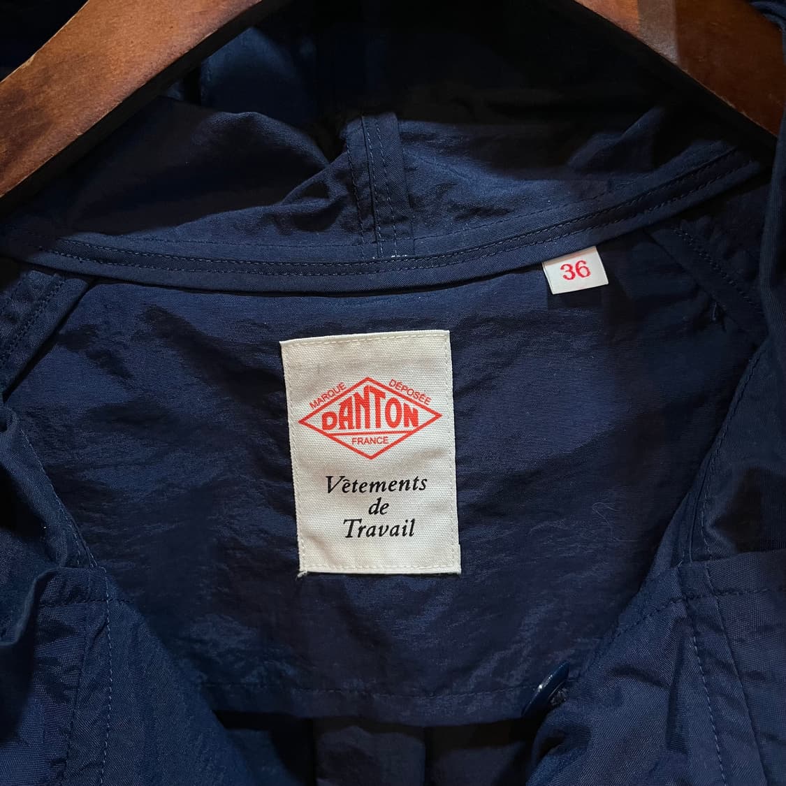 단톤 나일론 후드 코트 상품이미지6