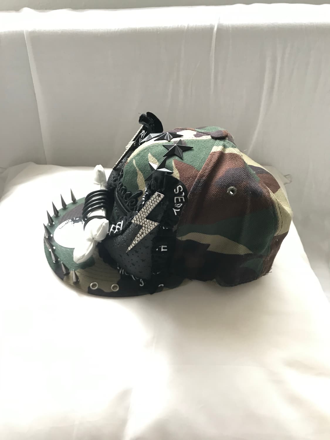Custom🐾)Military 🦴⚡️⭐️ spark snapback 상품이미지2