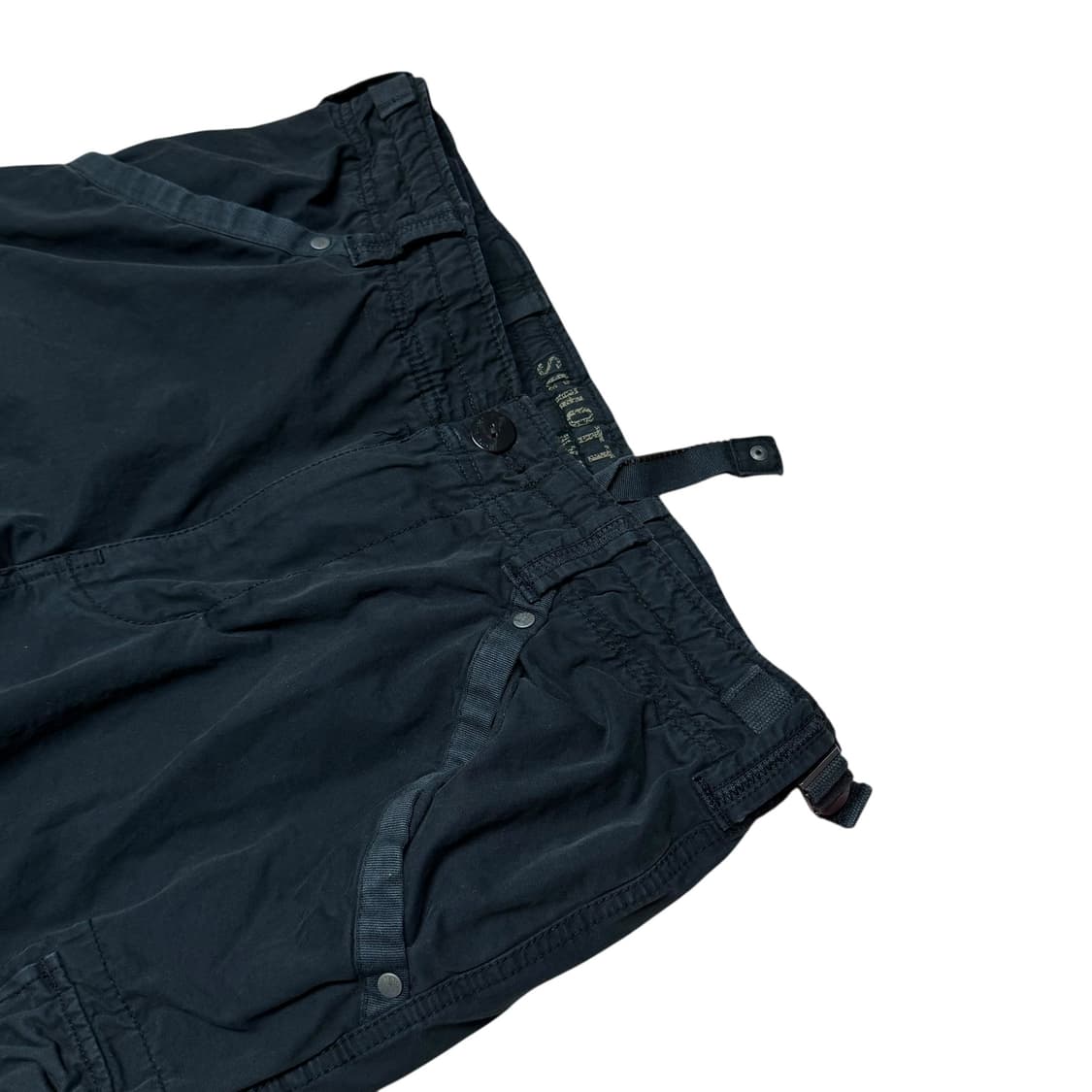 쇼트 카고 블랙 팬츠 34사이즈 상품이미지2