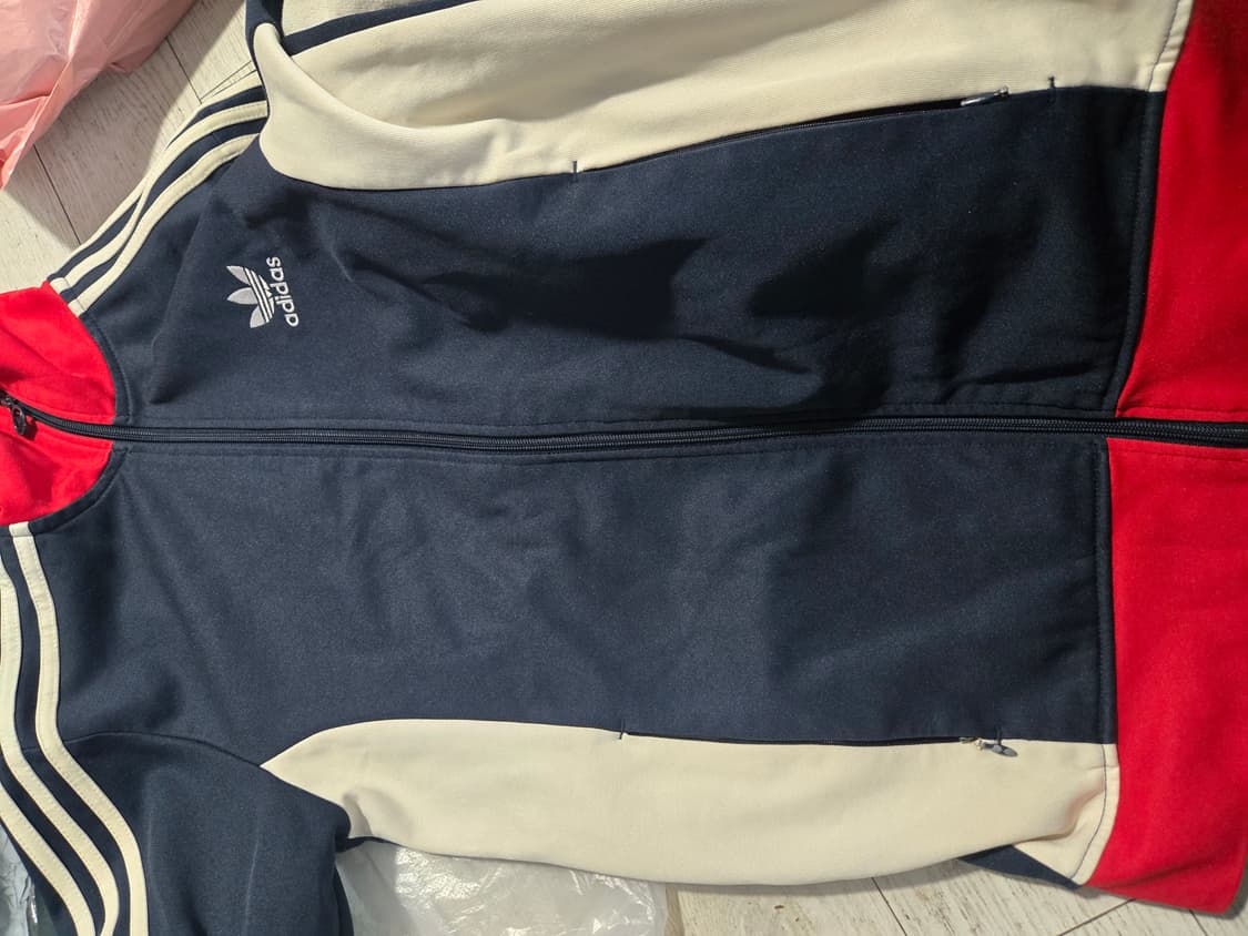 아디 네이비빨강 배색집업 95 상품이미지3