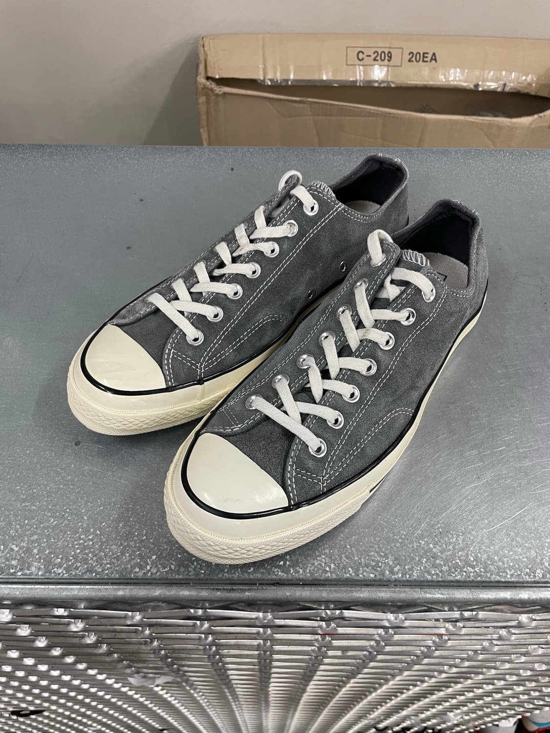 컨버스 척 70 로우 차콜 블랙 280 상품이미지2