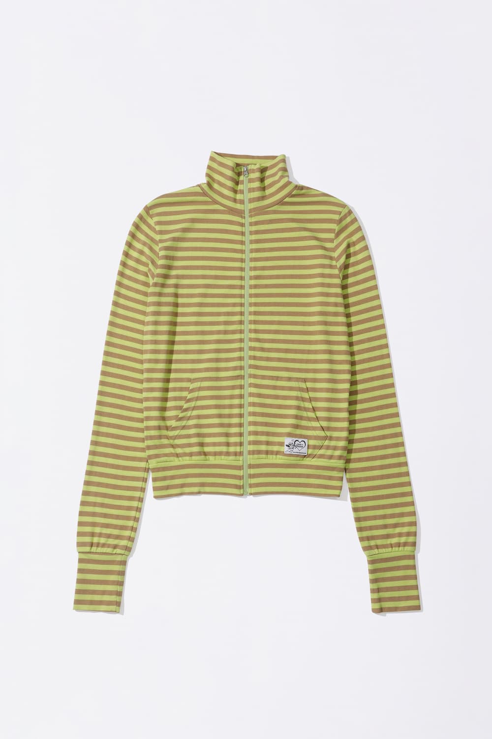 스컬프터 Light Weight Striped Jersey Lime 상품이미지2