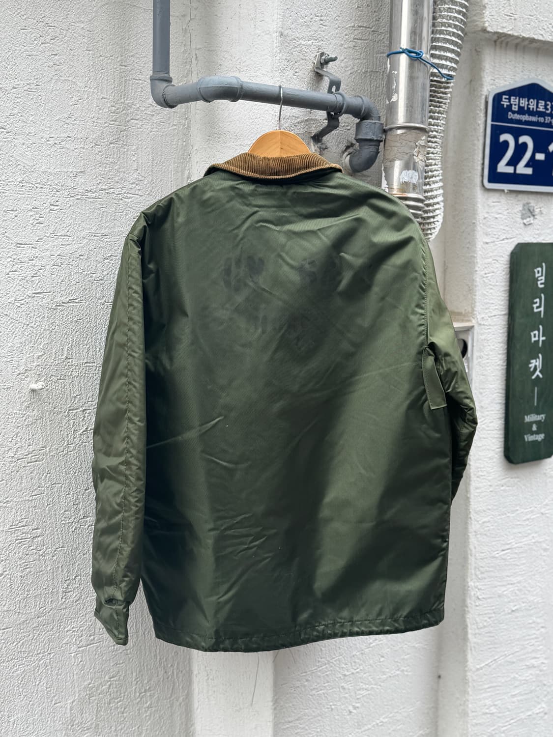 80s USN 미해군 A-1 익스트림 콜드 덱자켓 (M) 상품이미지8