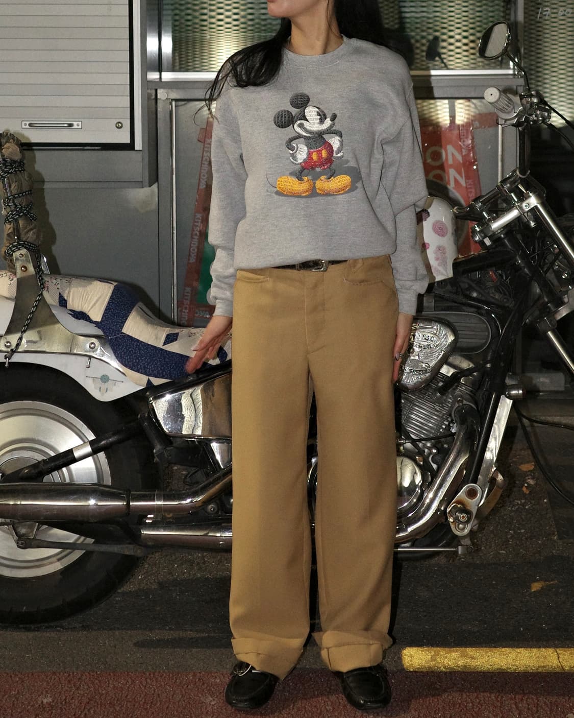 70‘s 빈티지 카멜 웨스턴 슬랙스 상품이미지6