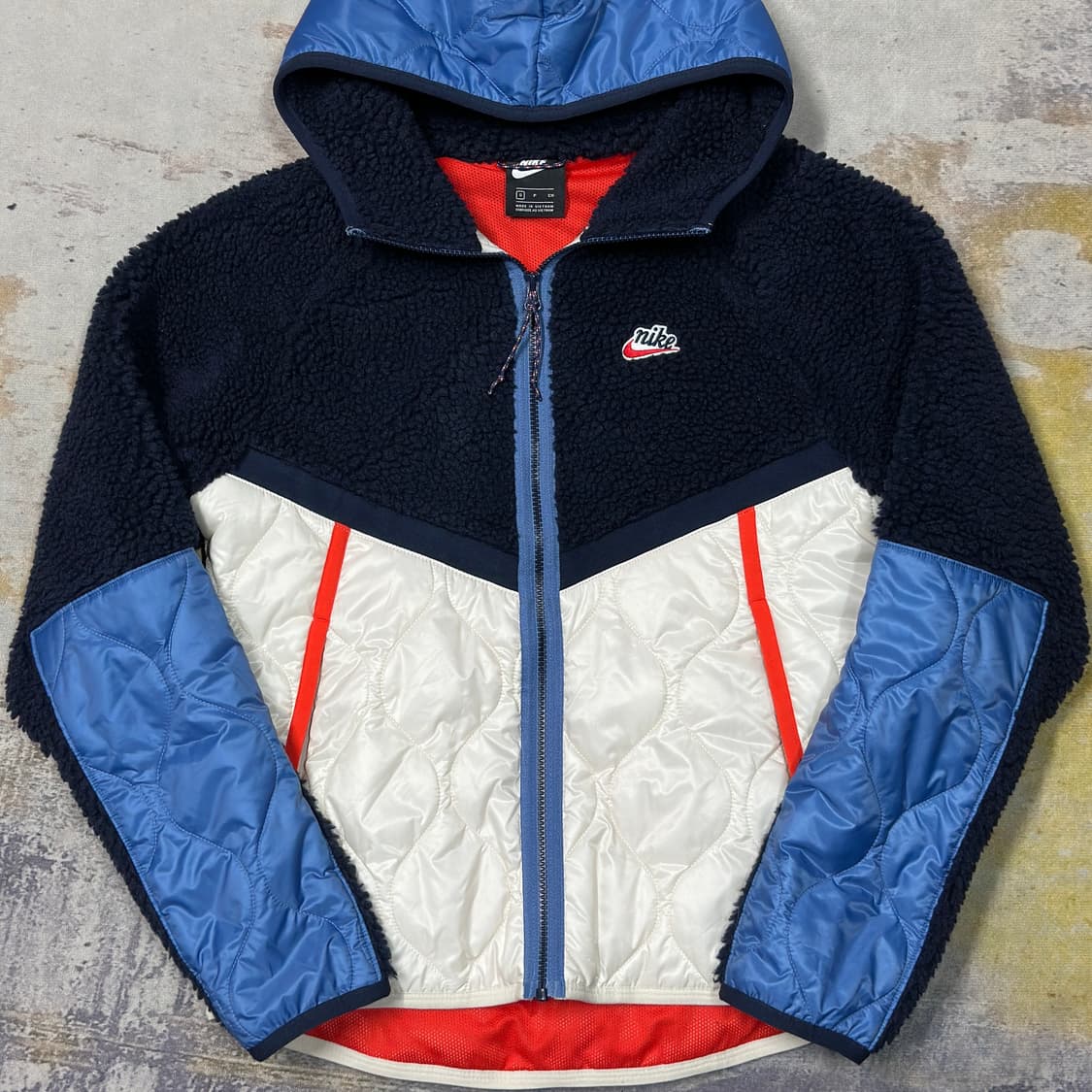 나이키 헤리티지 플리스 퀄팅 점퍼 상품이미지1