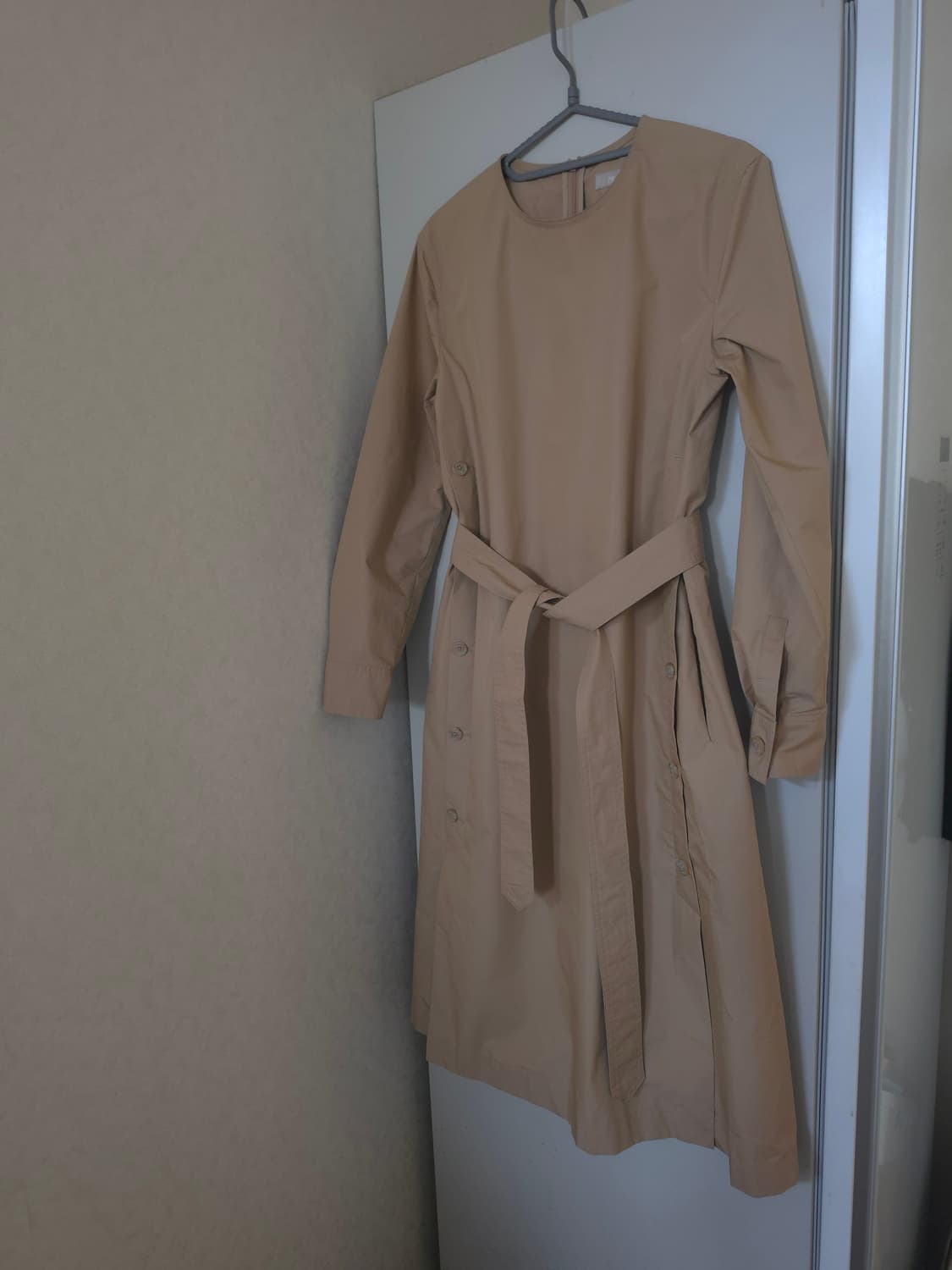 빈폴 면 벨티드 롱원피스 상품이미지1