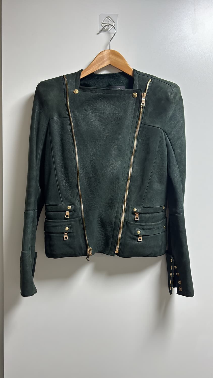 발망 램스킨 시어링 무스탕 바이커 레더자켓 36사이즈 상품이미지4