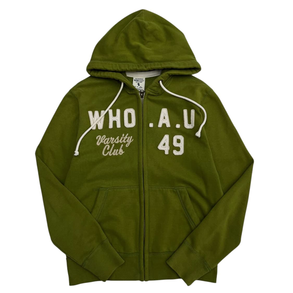 후아유 센터패치 말차맛 후드집업 L 상품이미지2