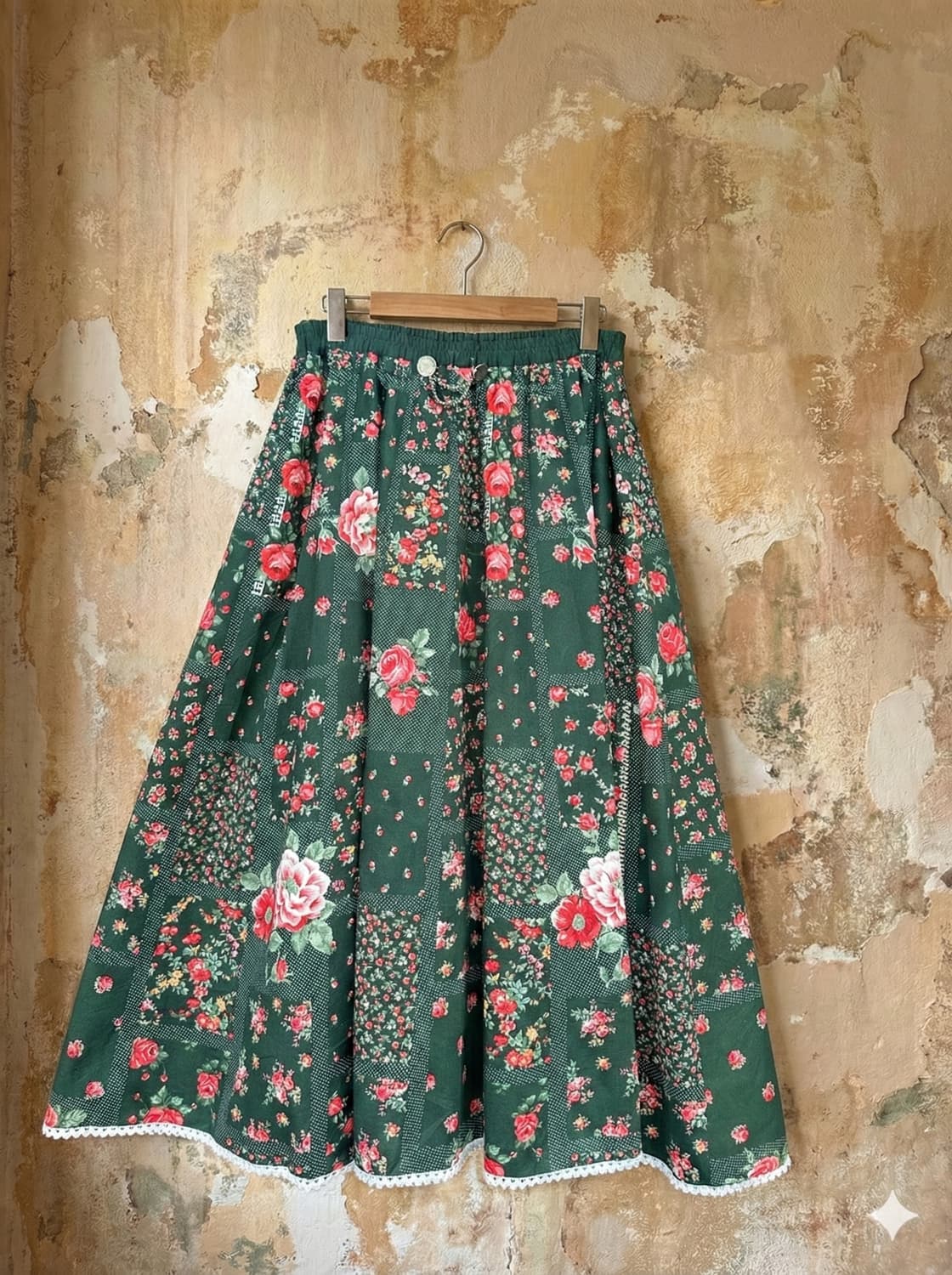 티롤리언 플라워 스커트 상품이미지1