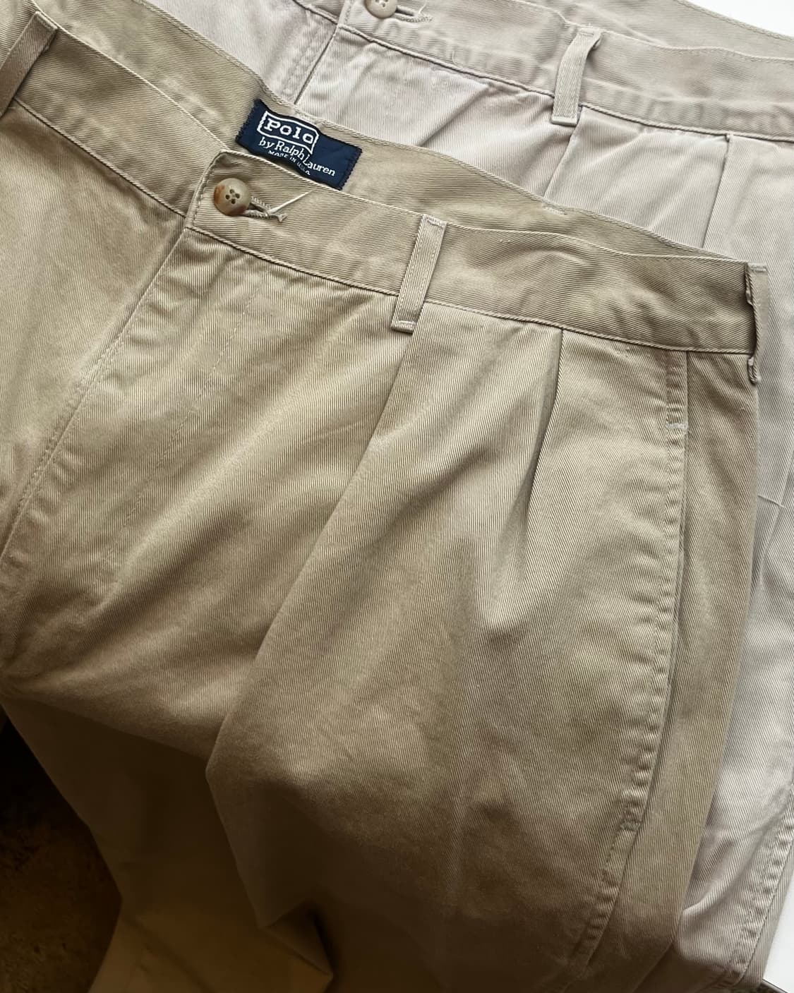 80~90’s Polo “dry goods” chino pants USA 상품이미지7