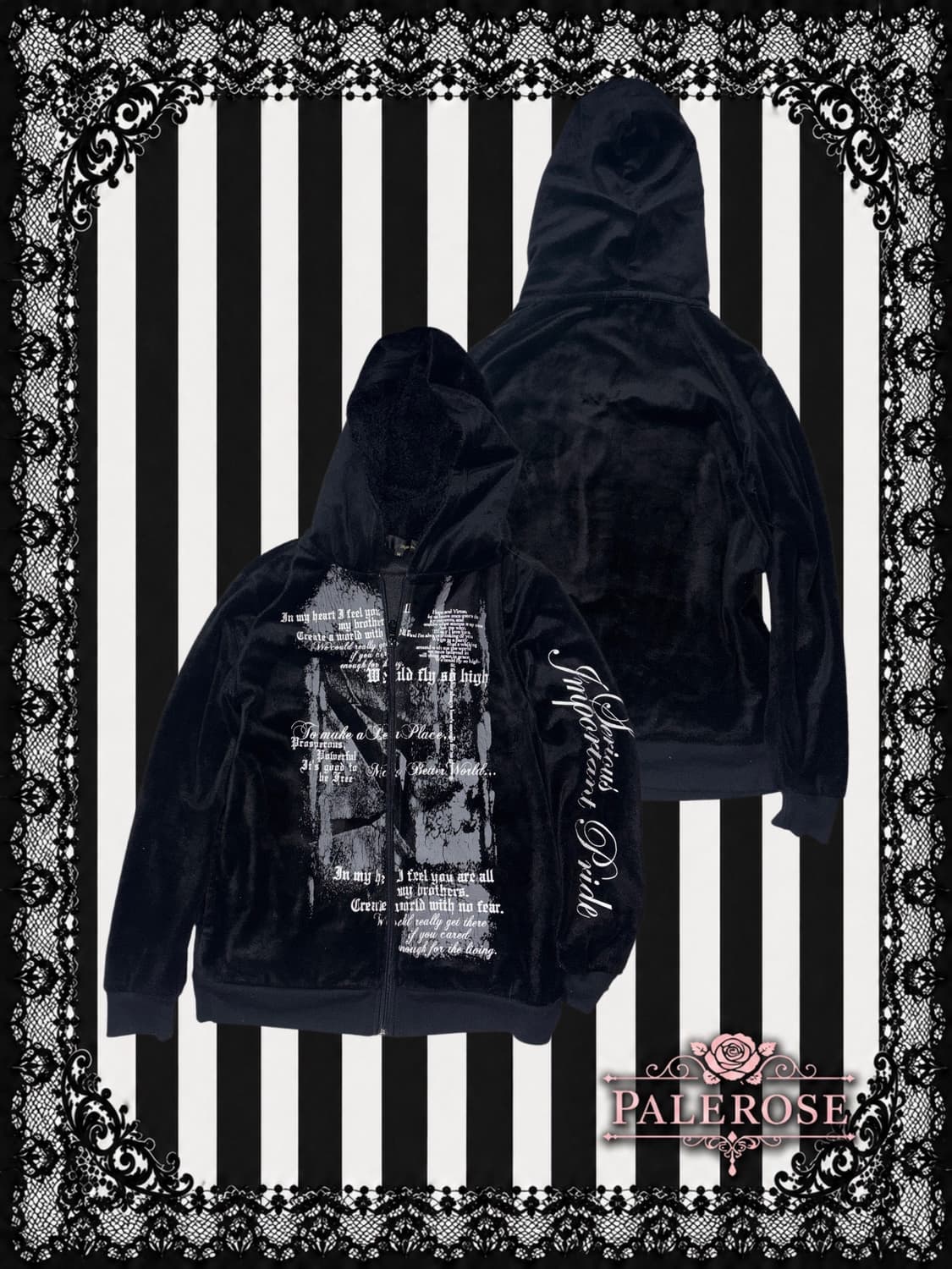 Punk Hoodie Zip-up 상품이미지2