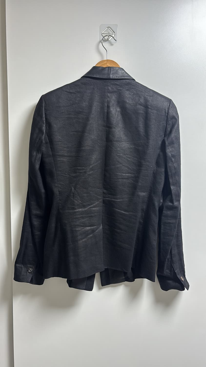 헬무트랭 레더카라 왁스코팅 블레이저 6사이즈 상품이미지6