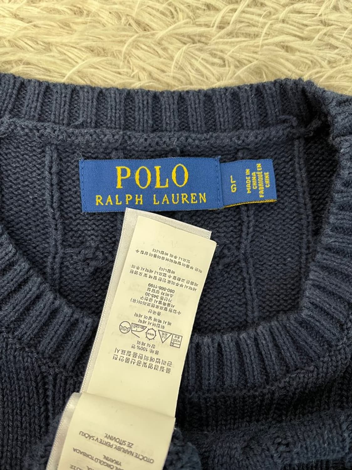 폴로 랄프 로렌 꽈배기 니트/#3521 상품이미지6