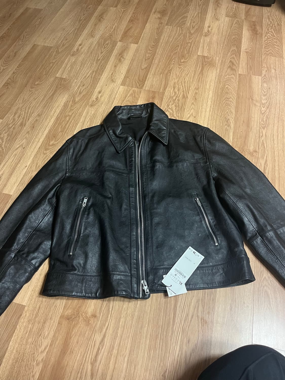 자라 레더 자켓 xl 상품이미지2