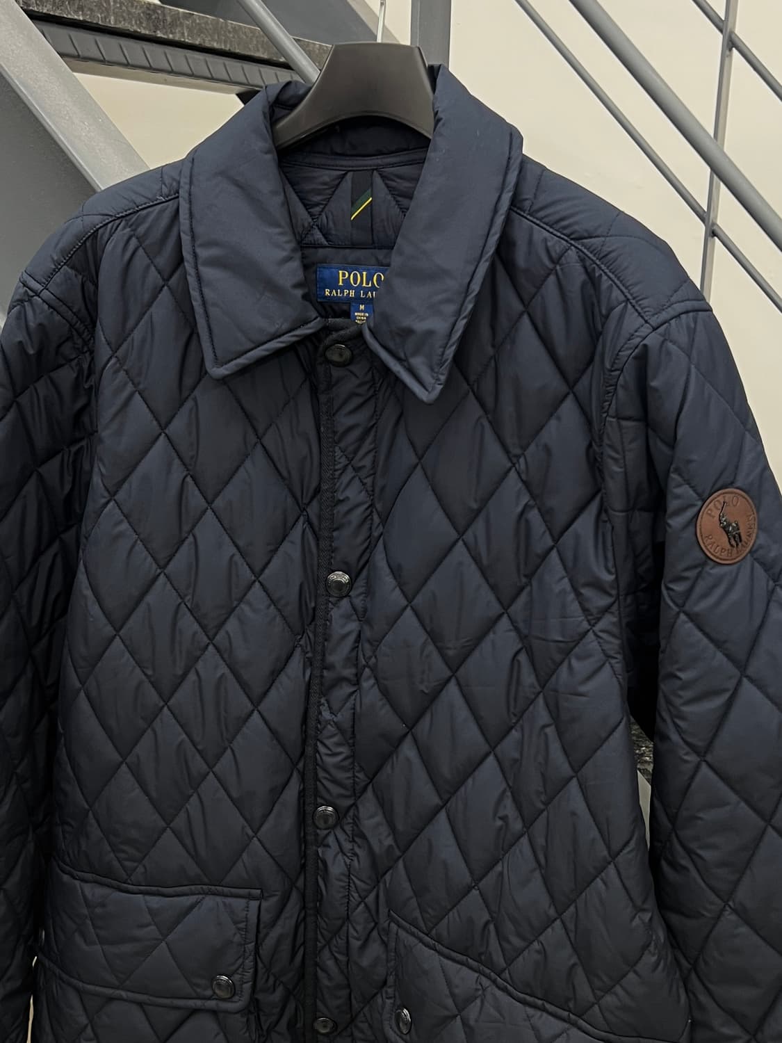 폴로랄프로렌 퀼팅 카 코트 상품이미지2