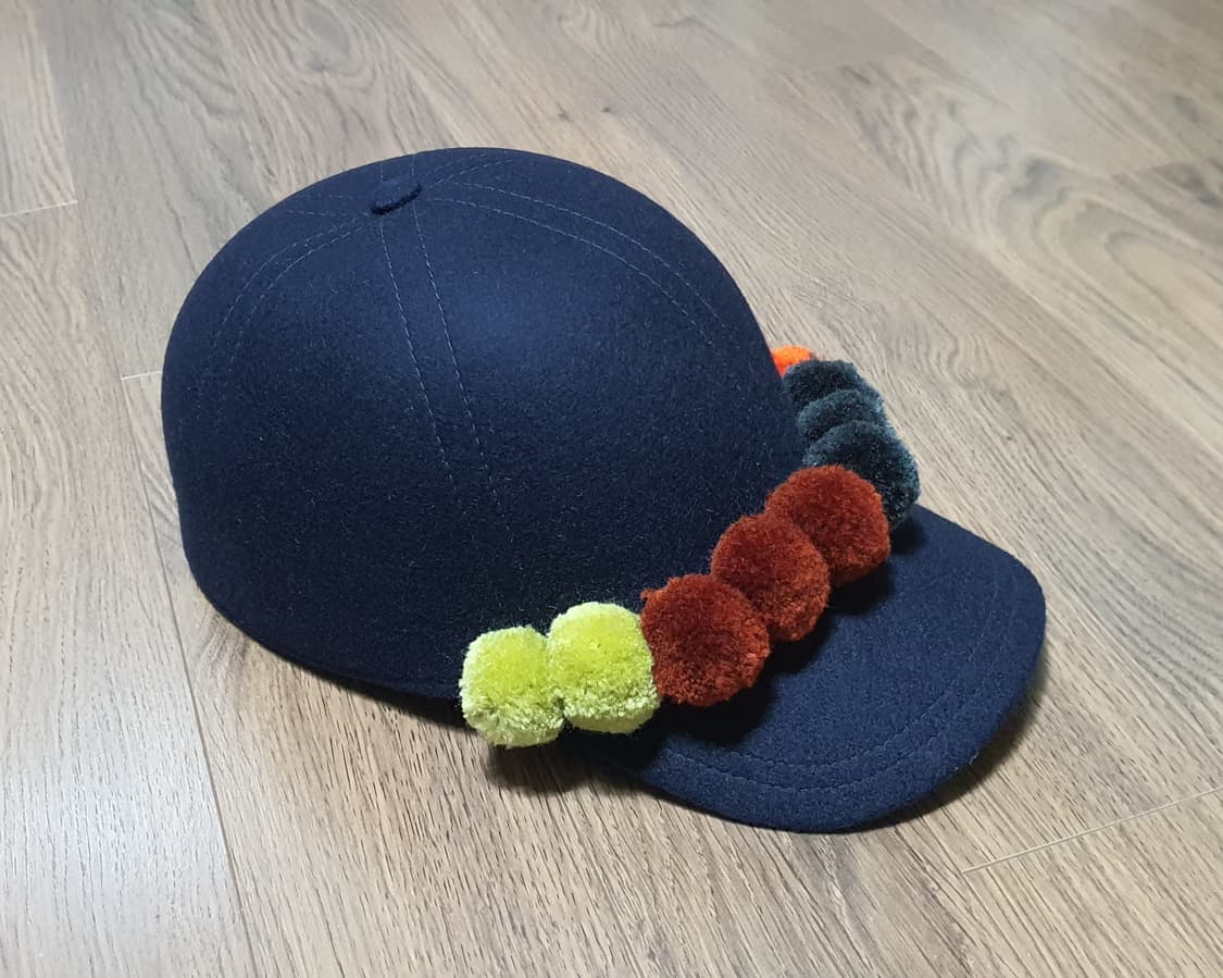 꼼데가르송 셔츠 폼폼 캡 모자 L 상품이미지3