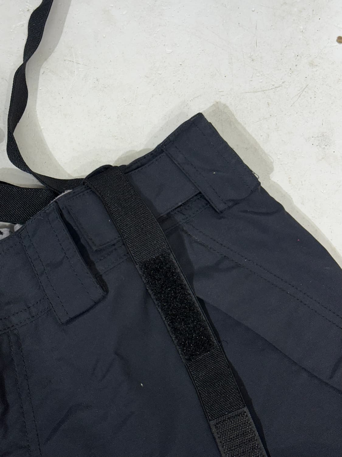 노스페이스 블랙 하이벤트 오버롤 와이드 트랙 팬츠 스키 팬츠 멜빵 바지 상품이미지6