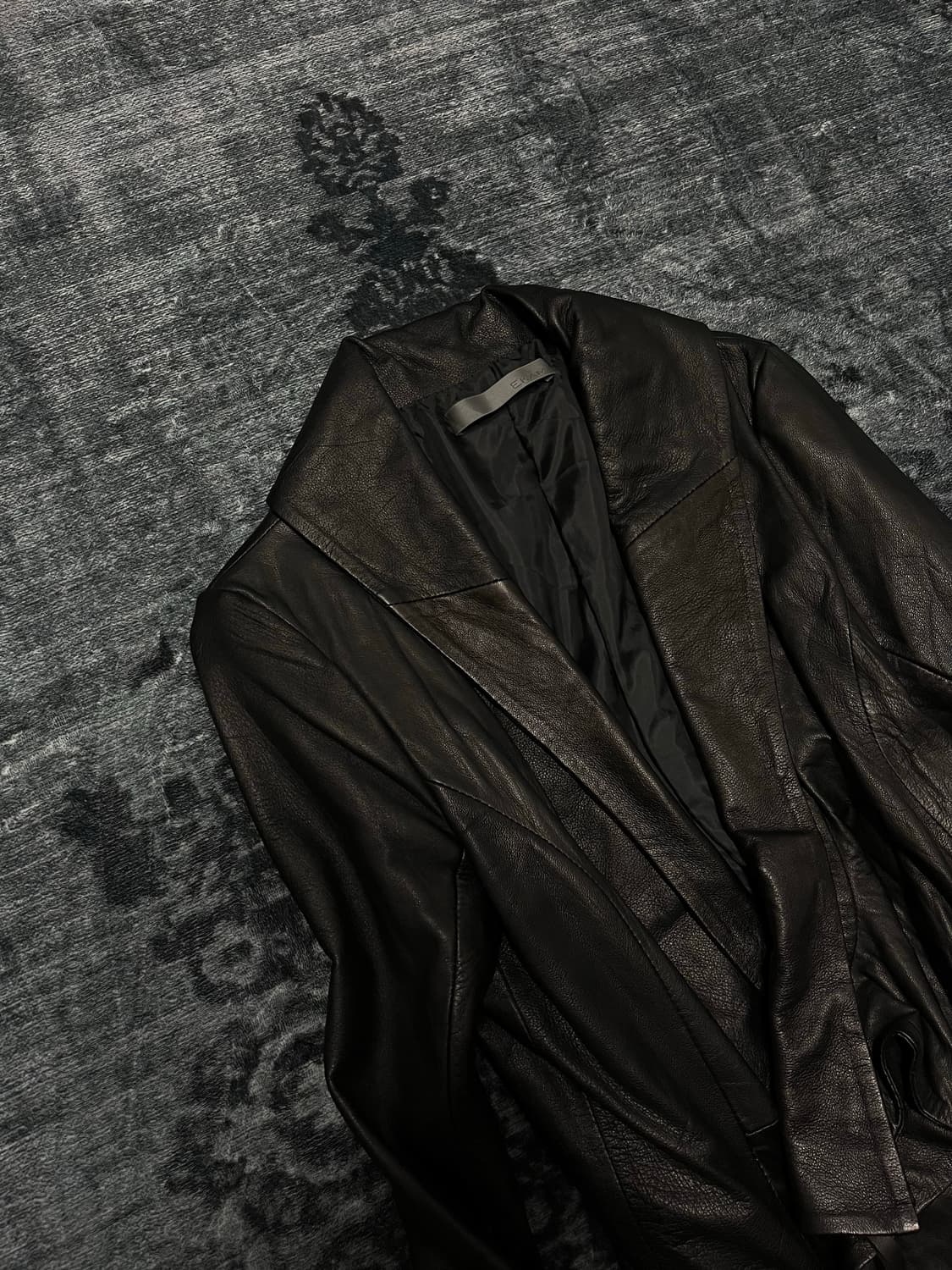 Ekam 00s slenderman gimmick leather jack 상품이미지2