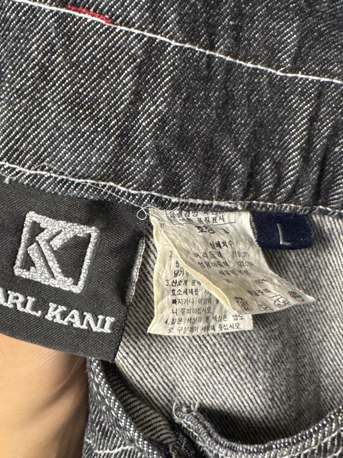 칼카니 올드스쿨 데님 카고 오버롤 38 상품이미지10