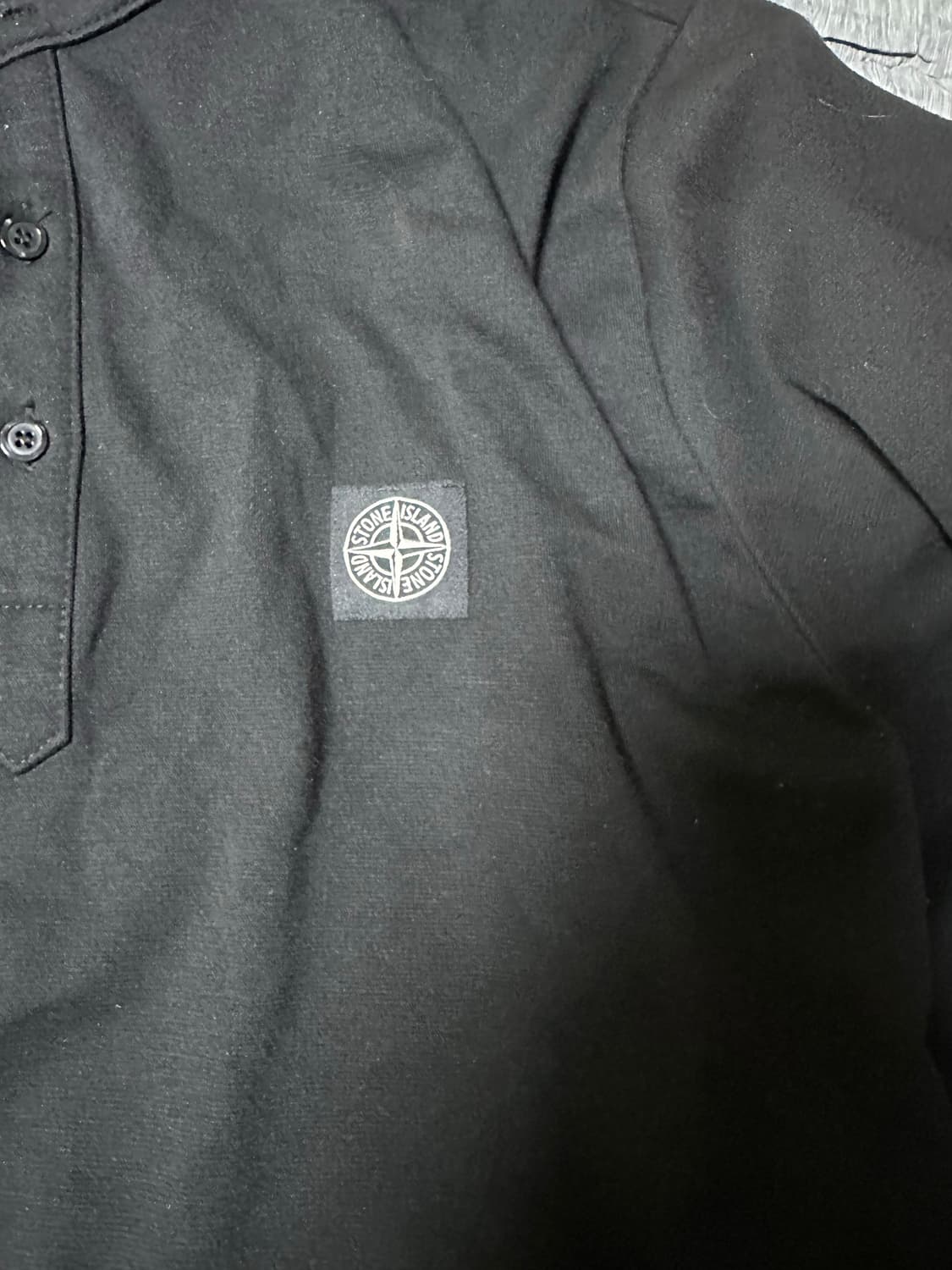 스톤아일랜드 블랙 티셔츠 상품이미지4