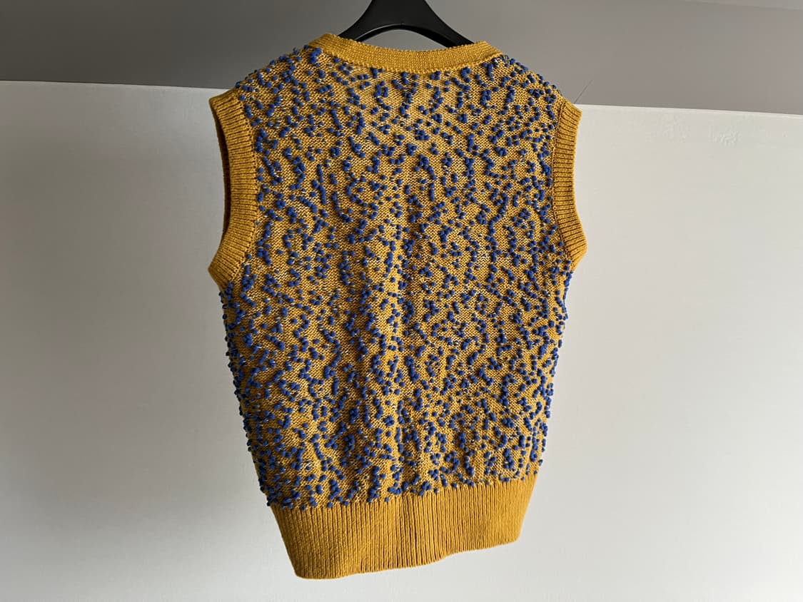 roku6 POMPOM VEST  로꾸 로쿠 유나이트드어로우 상품이미지6