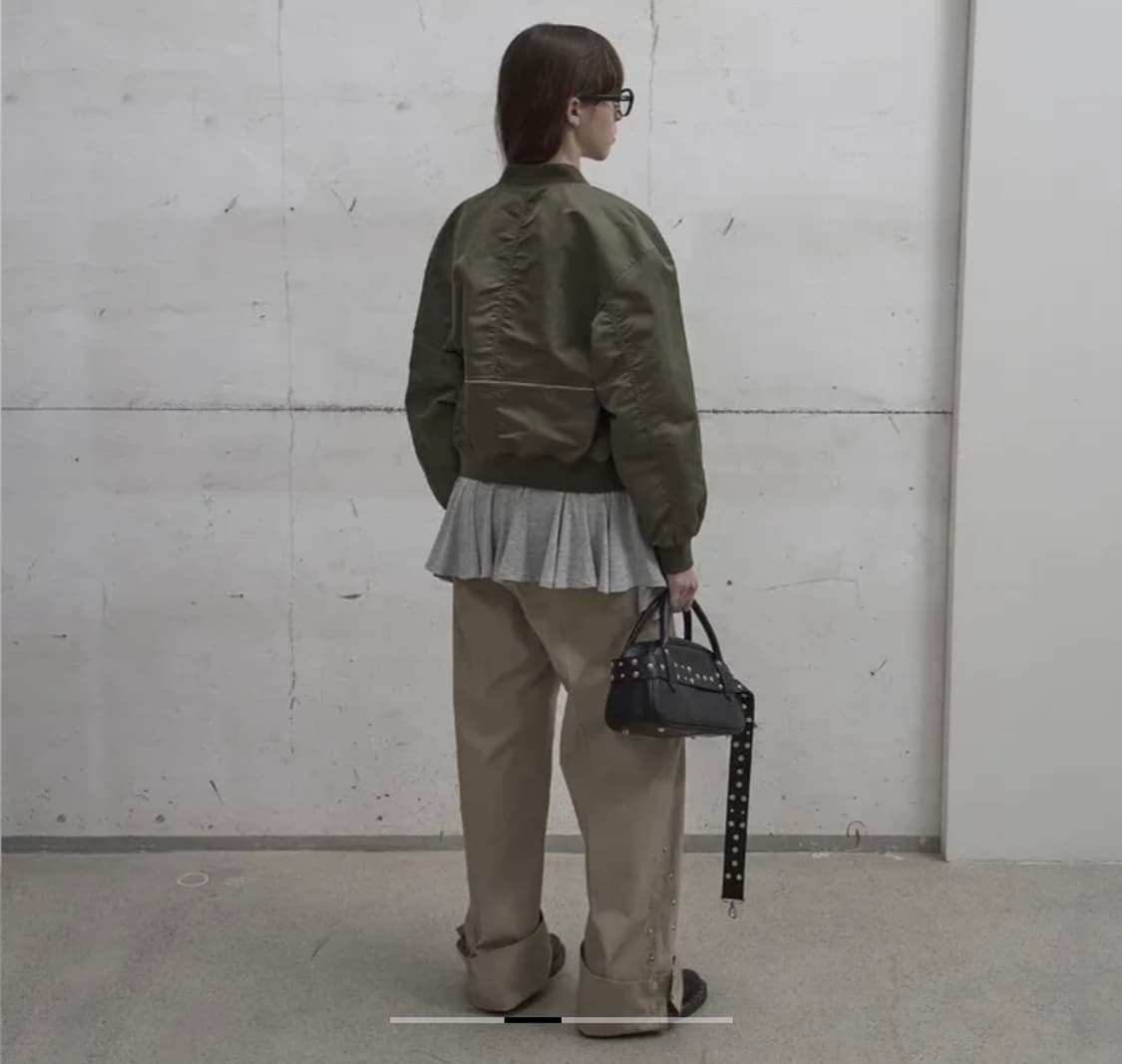 LCDC_DETACHABLE-POCKET BLOUSON JACKET 카키 상품이미지2