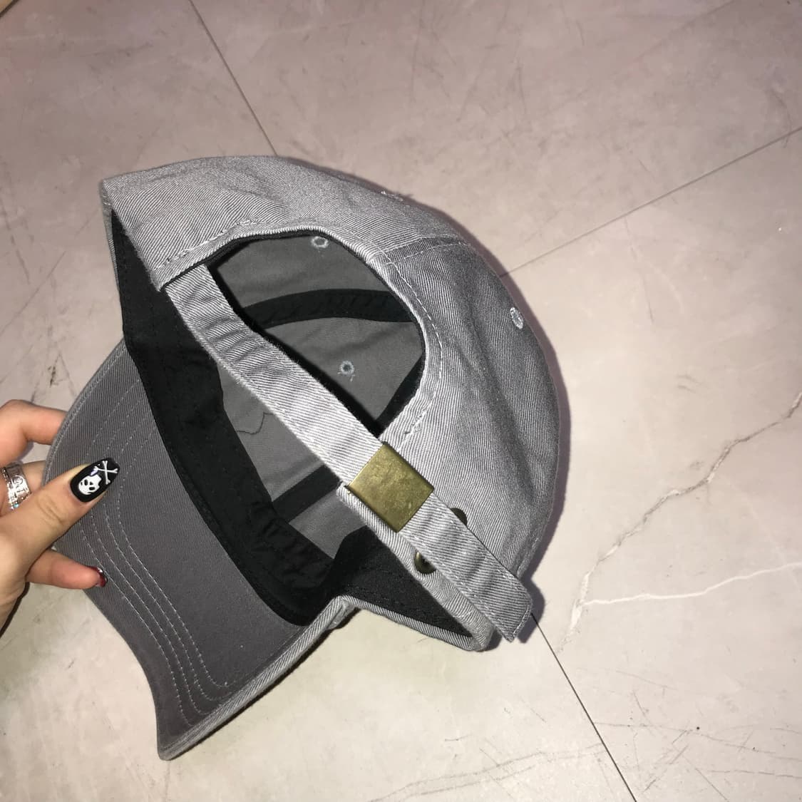 VonDutch 본더치 y2k 갸루 큐빅 볼캡 상품이미지3