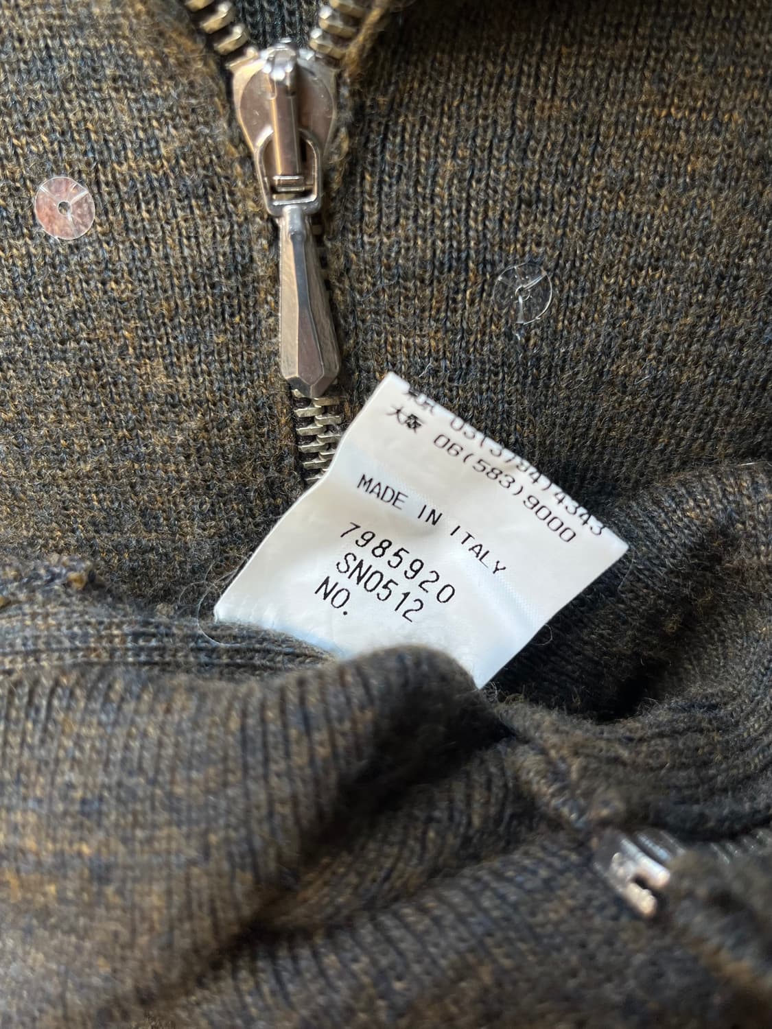 00s marc jacobs 마크제이콥스 스팽글 후드 집업 상품이미지8