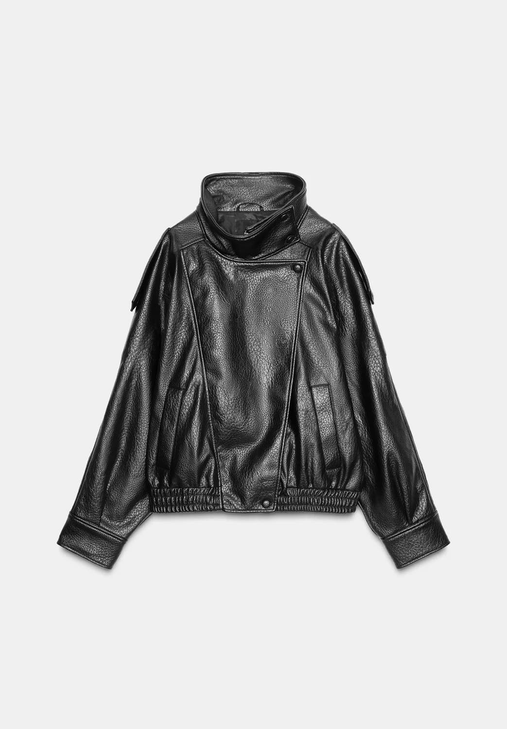 자라 zara 페이크 레더 자켓 상품이미지1