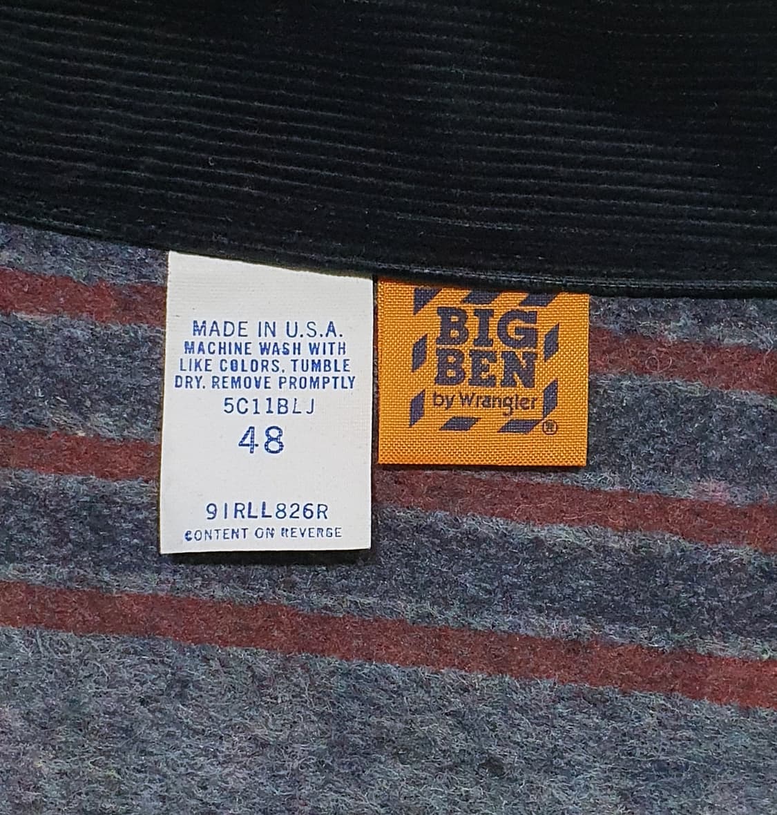70s big ben by wrangler 데님 자켓 48 (110~) 상품이미지8