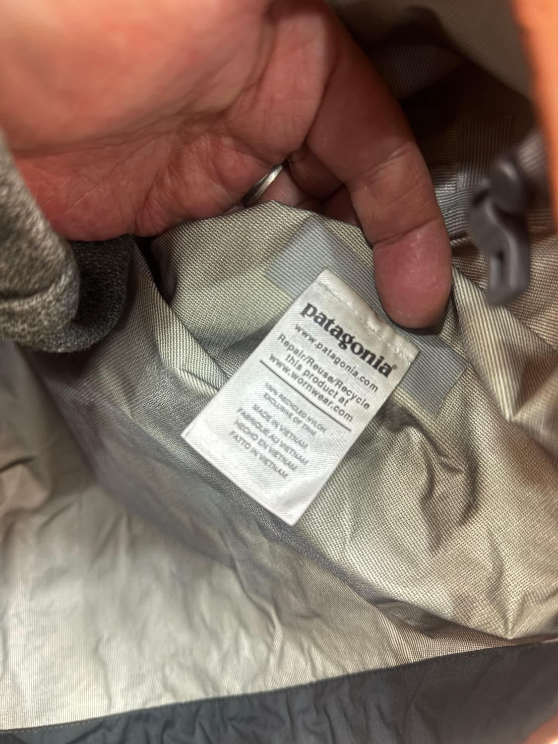 95 정품 파타고니아 토렌쉘 바람막이 팝니다 상품이미지5