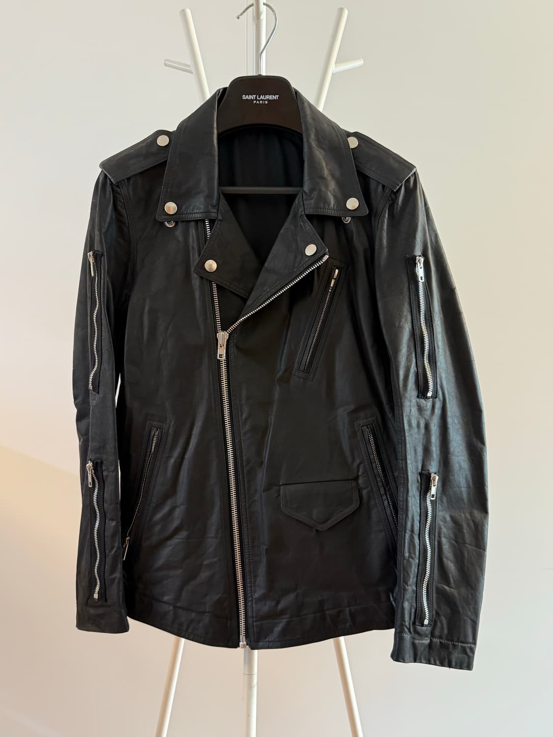 카프 레더 라이더 자켓 상품이미지1