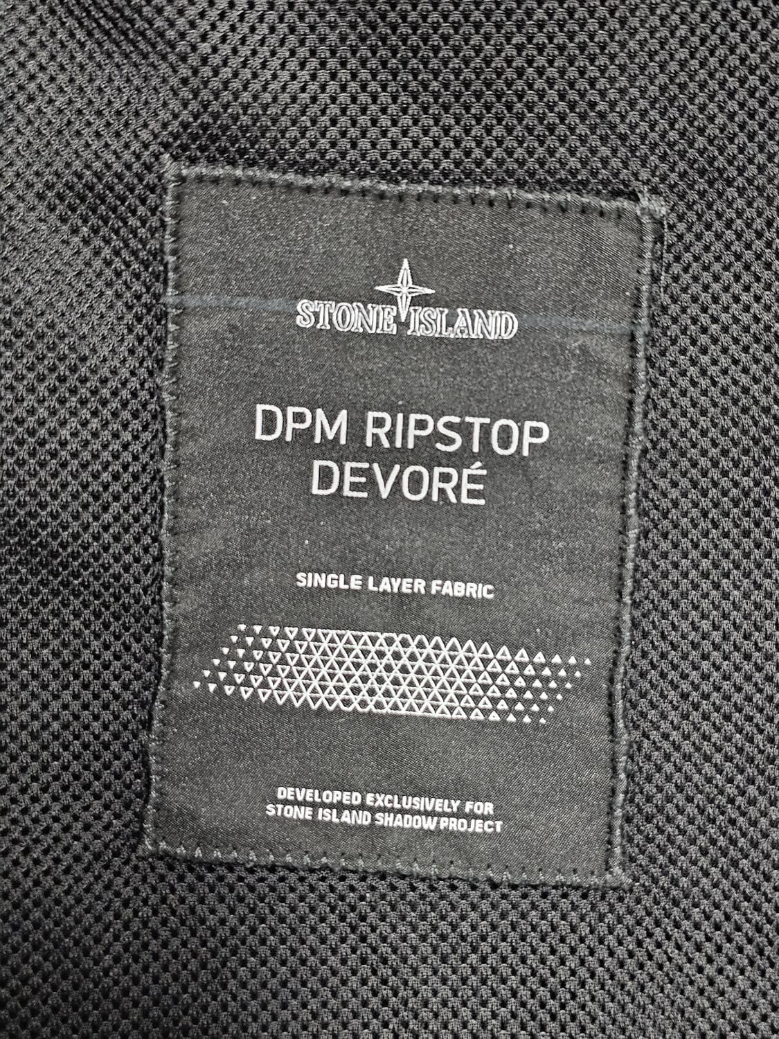 스톤아일랜드 쉐도우 프로젝트 DPM RIPSTOP DEVORE 아노락 상품이미지7
