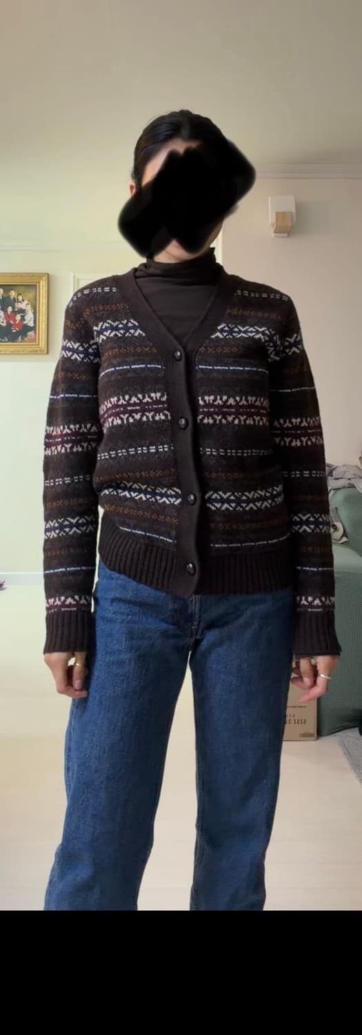 FREAK'S STORE 에스닉 패턴 가디건 55,55반 정품 상품이미지4