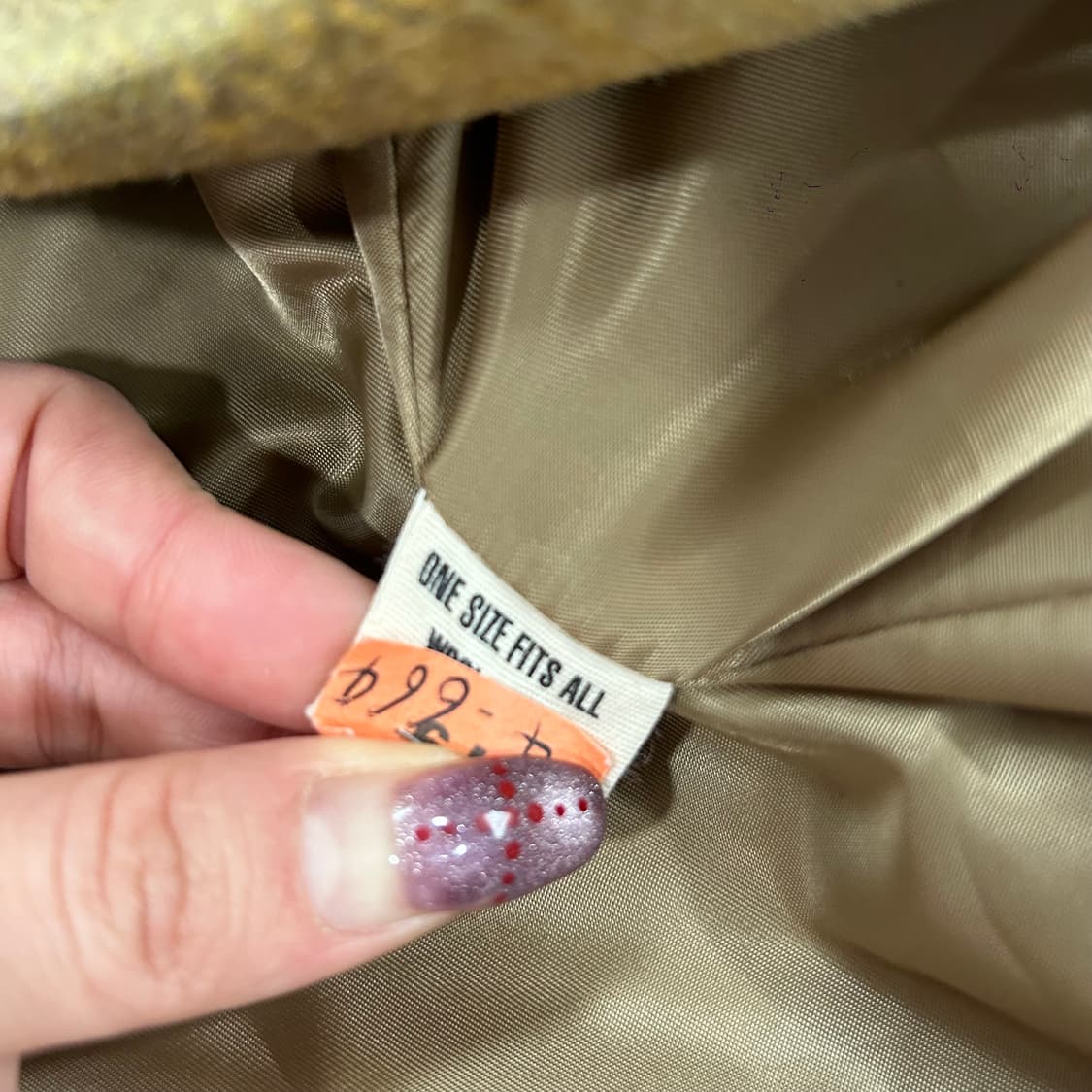 Mischief 미스치프 옐로우 체크 울 맥시 로브 코트  상품이미지7