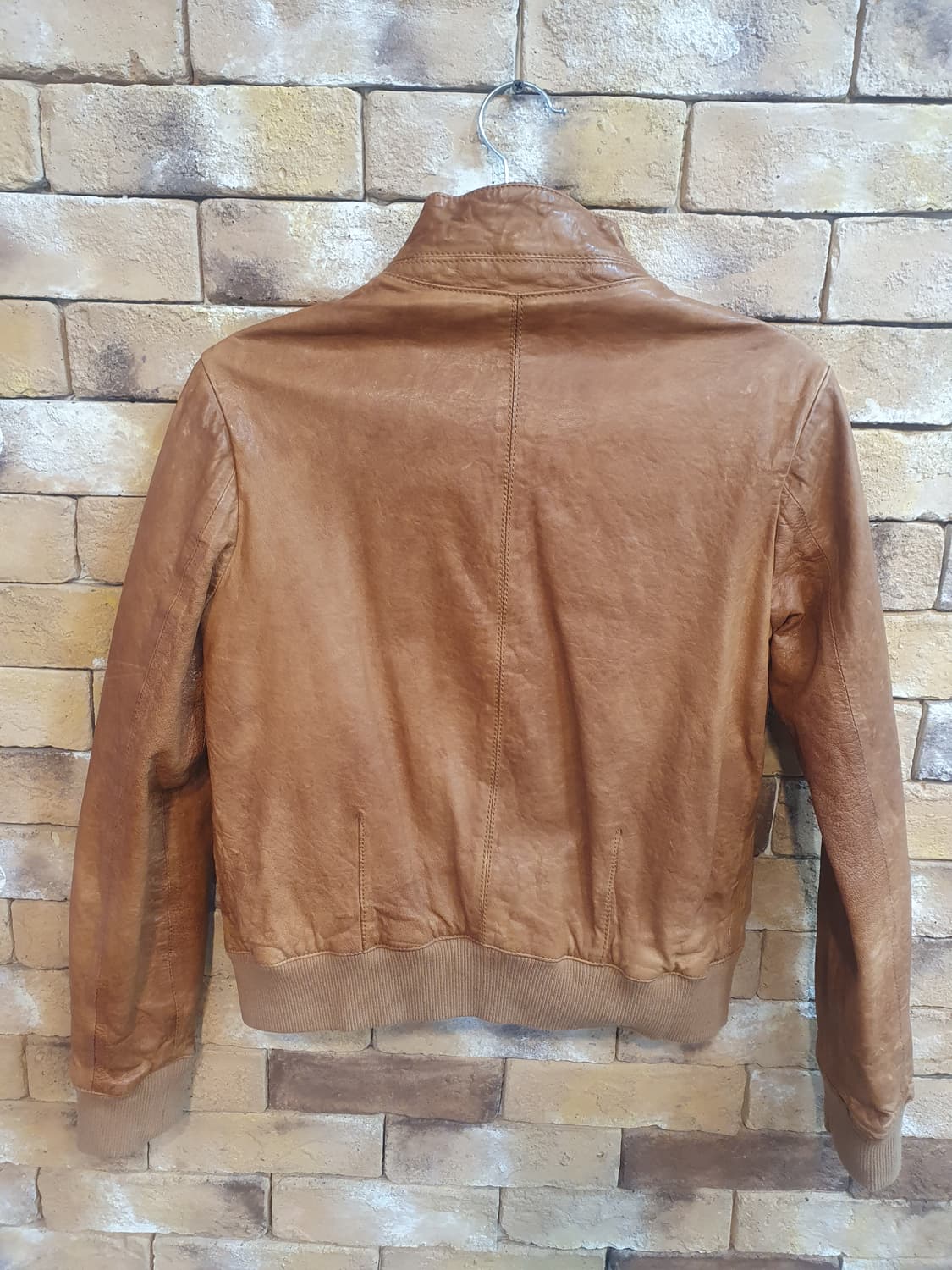 Jane Birkar브라운 가죽 자켓 상품이미지2