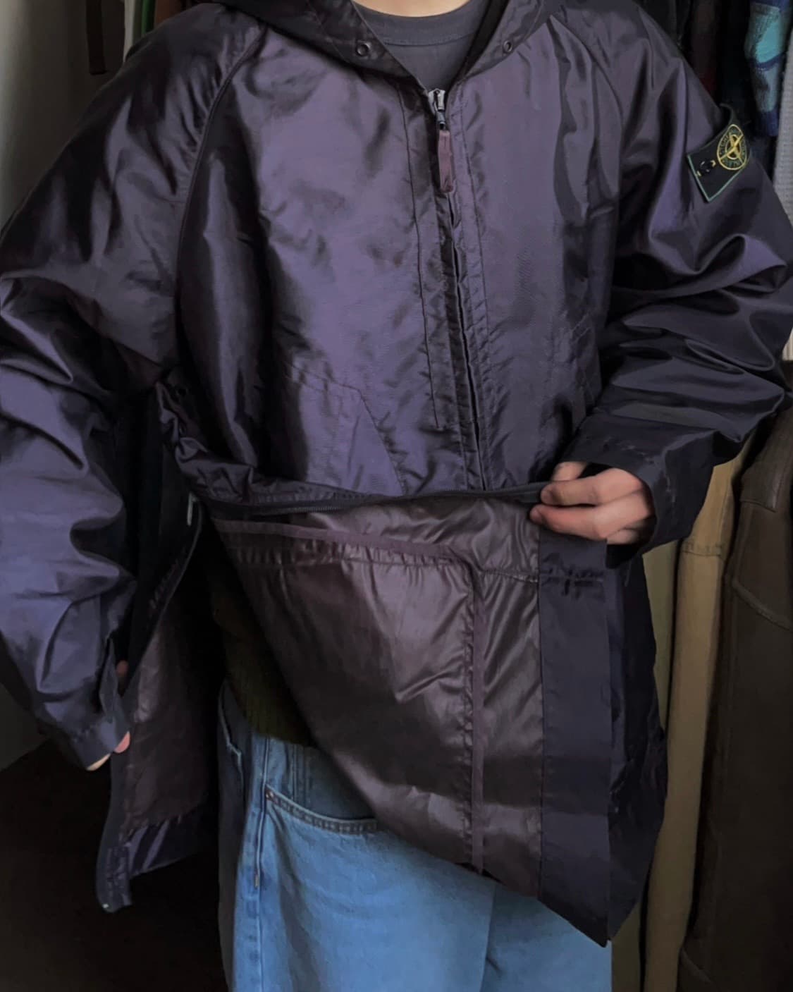 96AW 스톤아일랜드 포뮬라 스틸 레인 자켓 바람막이 90s 아카이브 상품이미지9