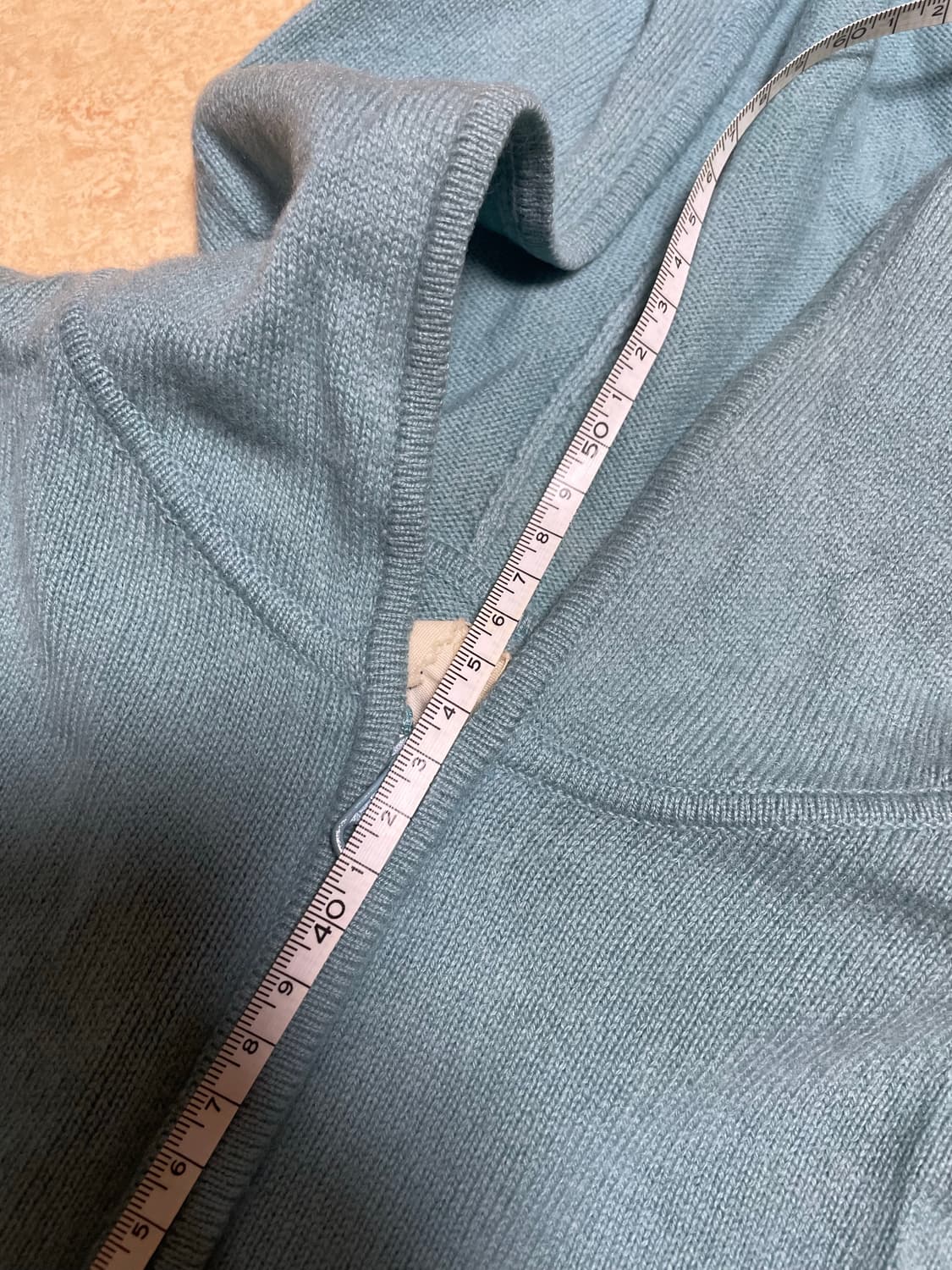 유일매물 아베크롬비 00s 딱붙 후드 집업 캐시미어 니트 딱붙핏 y2k 상품이미지8