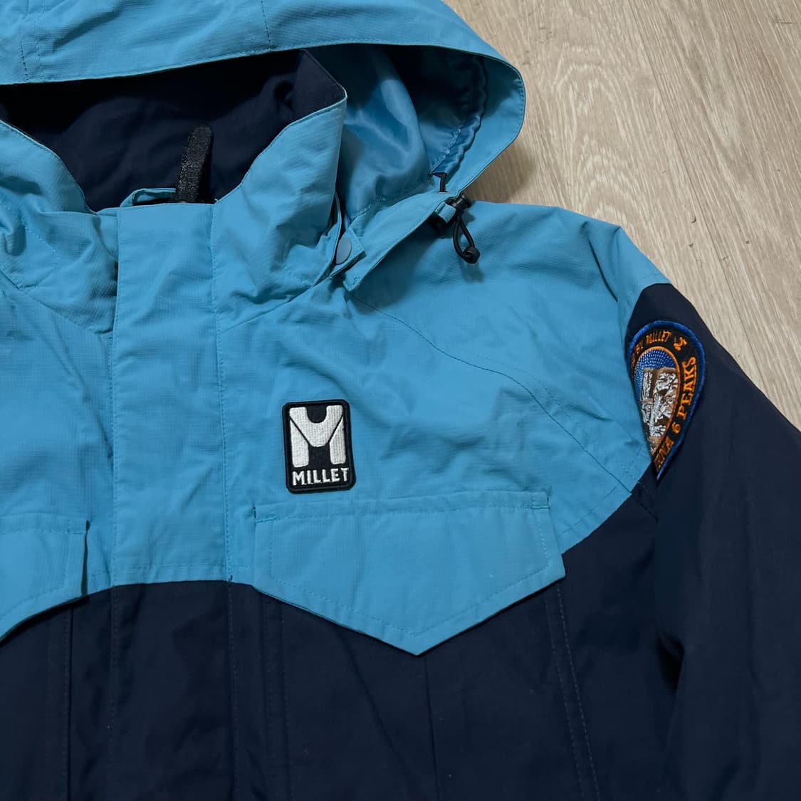 밀레 아웃도어 후드 바람막이 자켓 S/90 상품이미지3
