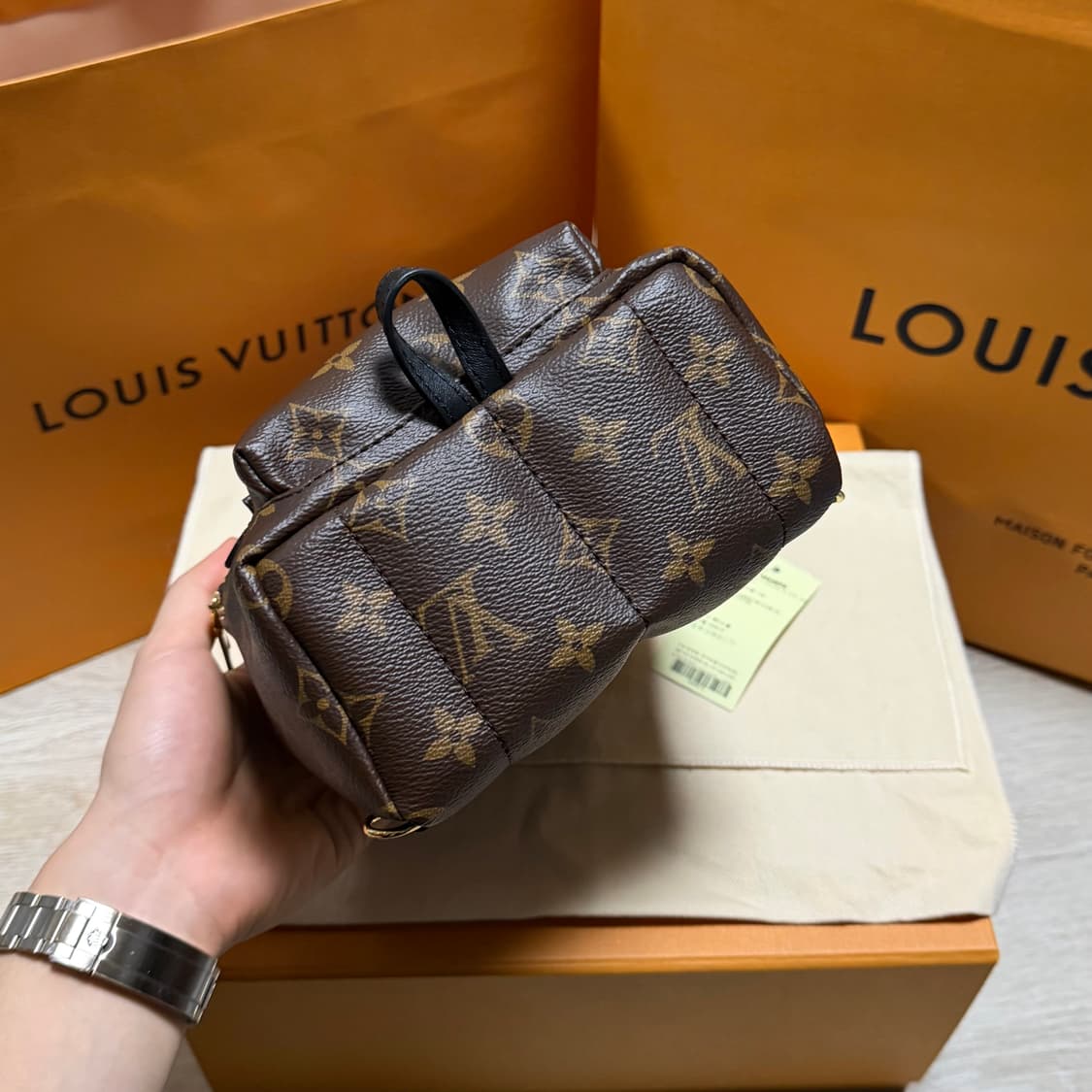 [새상품/선물가능] 루이비통 팜 스프링스 미니 백팩 상품이미지5