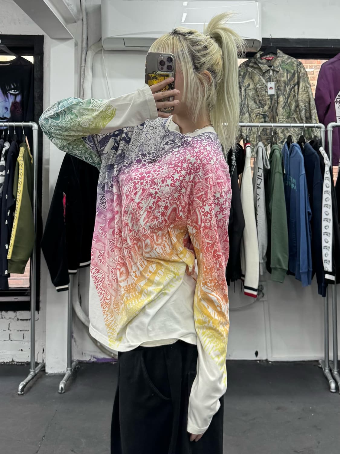 히스테릭 글래머 엠티 룸 롱슬리브 상품이미지5