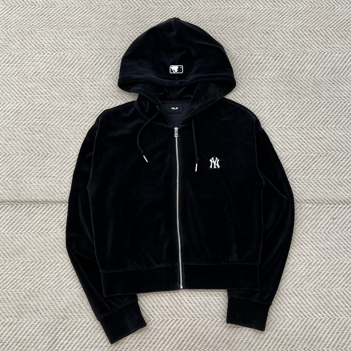  MLB 벨벳 후드집업  r3019 상품이미지1