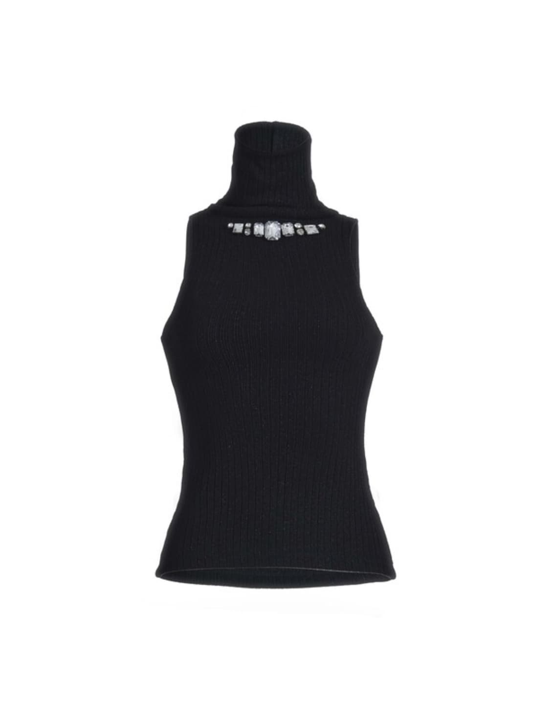 베이비메탈클럽 럭스젬 하이넥 탑 상품이미지2